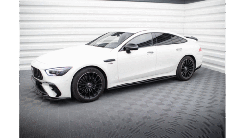 MERCEDES C CLASS W206 AMG63 DIFFUSER ΜΕ ΜΑΥΡΕΣ ΕΞΑΤΜΙΣΕΙΣ