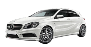 MERCEDES W176 ΑΕΡΟΤΟΜΗ LIP ΜΑΥΡΗ