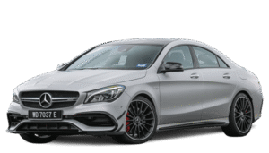 MERCEDES W176 ΑΕΡΟΤΟΜΗ LIP ΜΑΥΡΗ