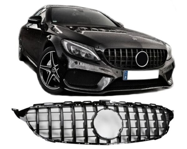 MERCEDES C CLASS W205 ΜΑΣΚΑ PANAMERICANA ΜΑΥΡΗ