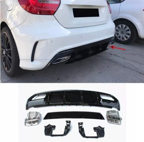 MERCEDES W176 DIFFUSER LOOK AMG45
